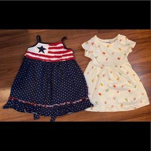 4th of July dress/apple dress